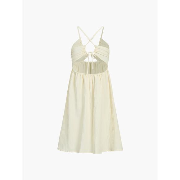 Commense Cream Midi Dress - Picture 4 of 5